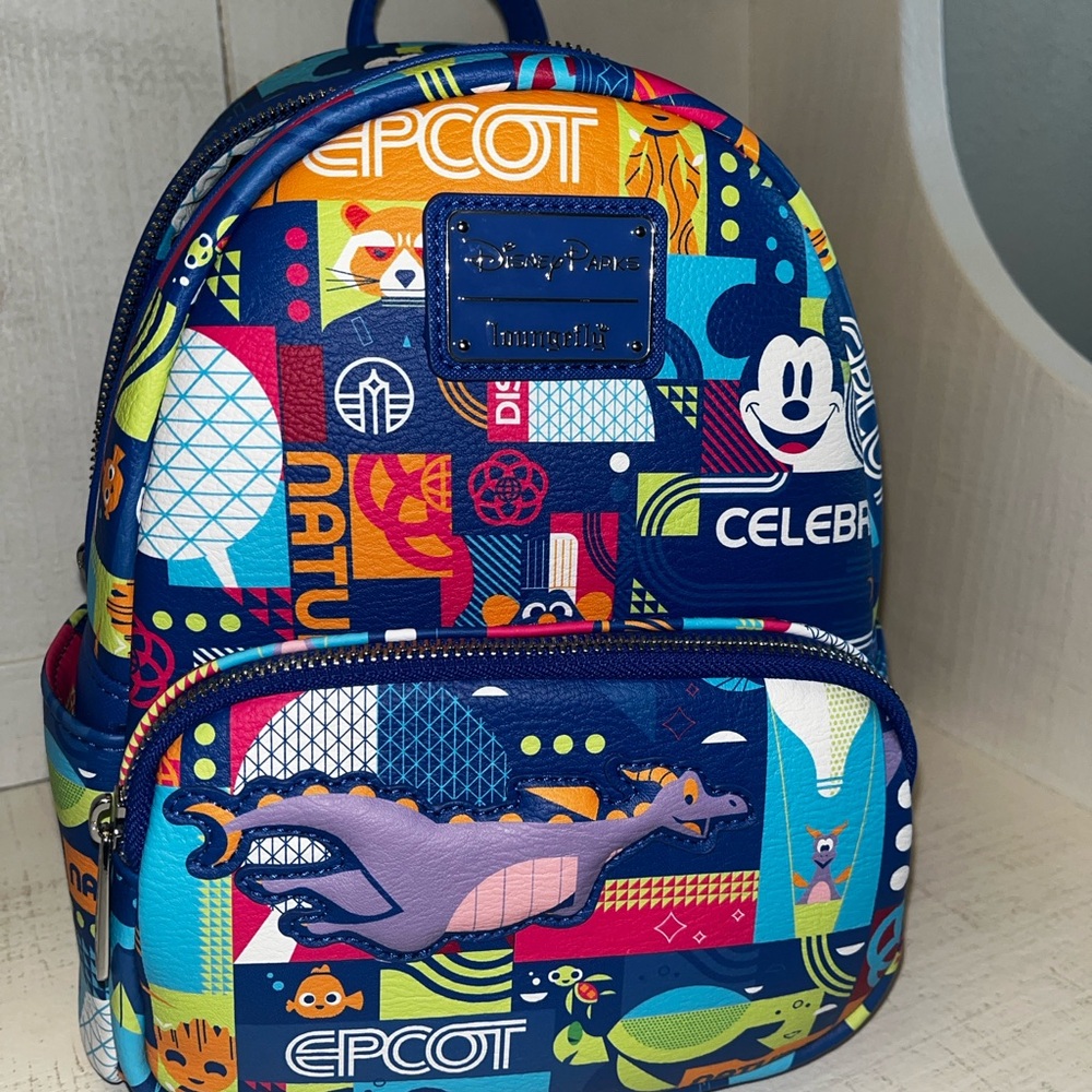 Disney Parks Loungefly Epcot backpack